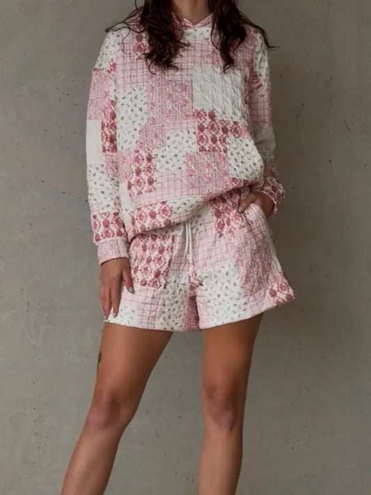 Addie Mae Hoodie & Shorts Set