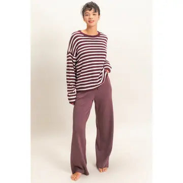 Leonor Straight Leg Sweatpants
