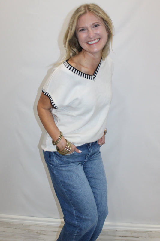 HIGH RISE WIDE LEG JEANS-KC20083M