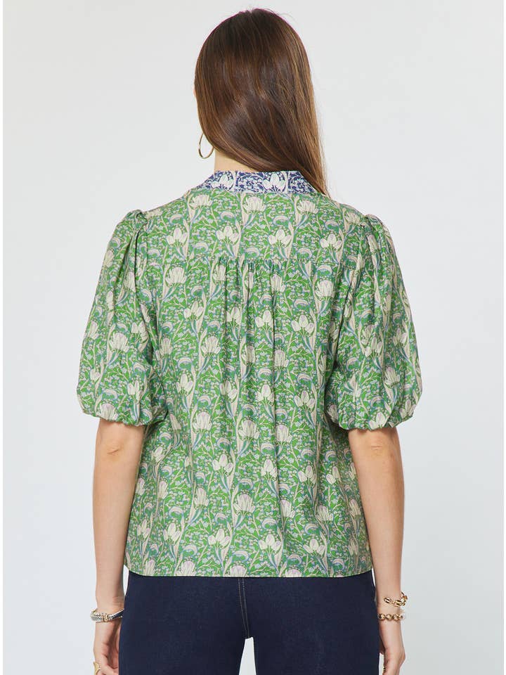 Grace Floral Print Blouse