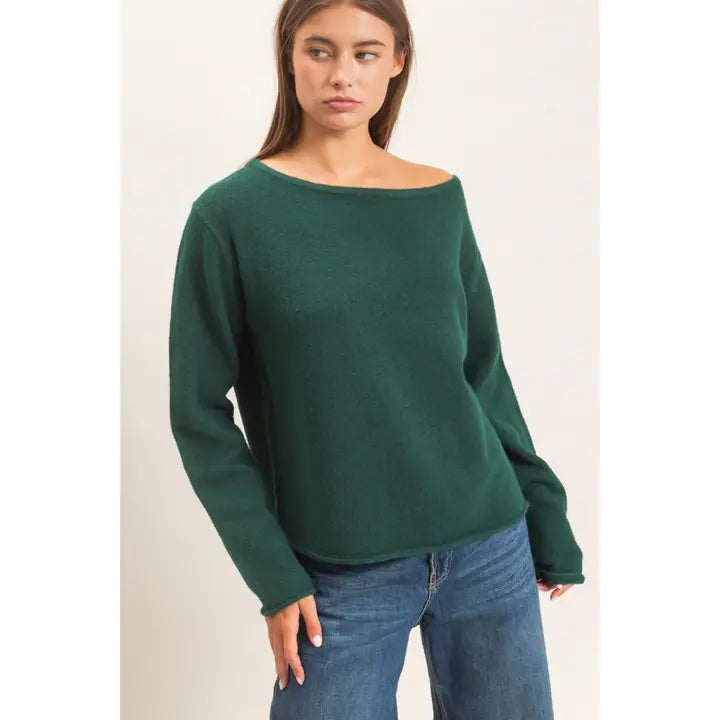 Harper Off The Shoulder Sweater