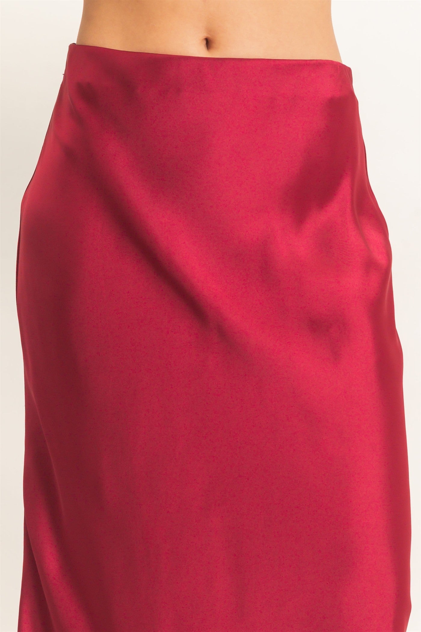 Gabi Satin Maxi Skirt
