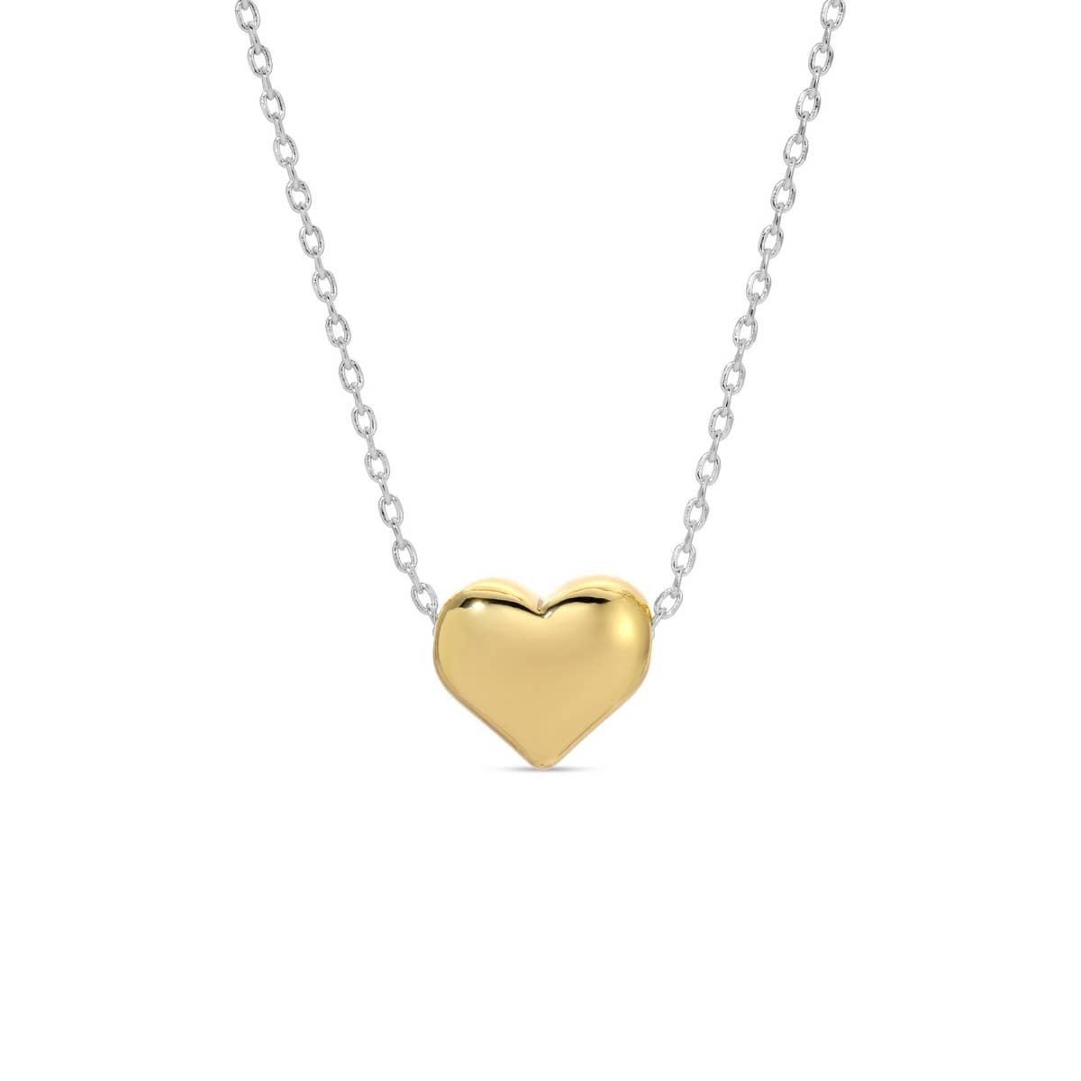 Small Simple Heart Necklace