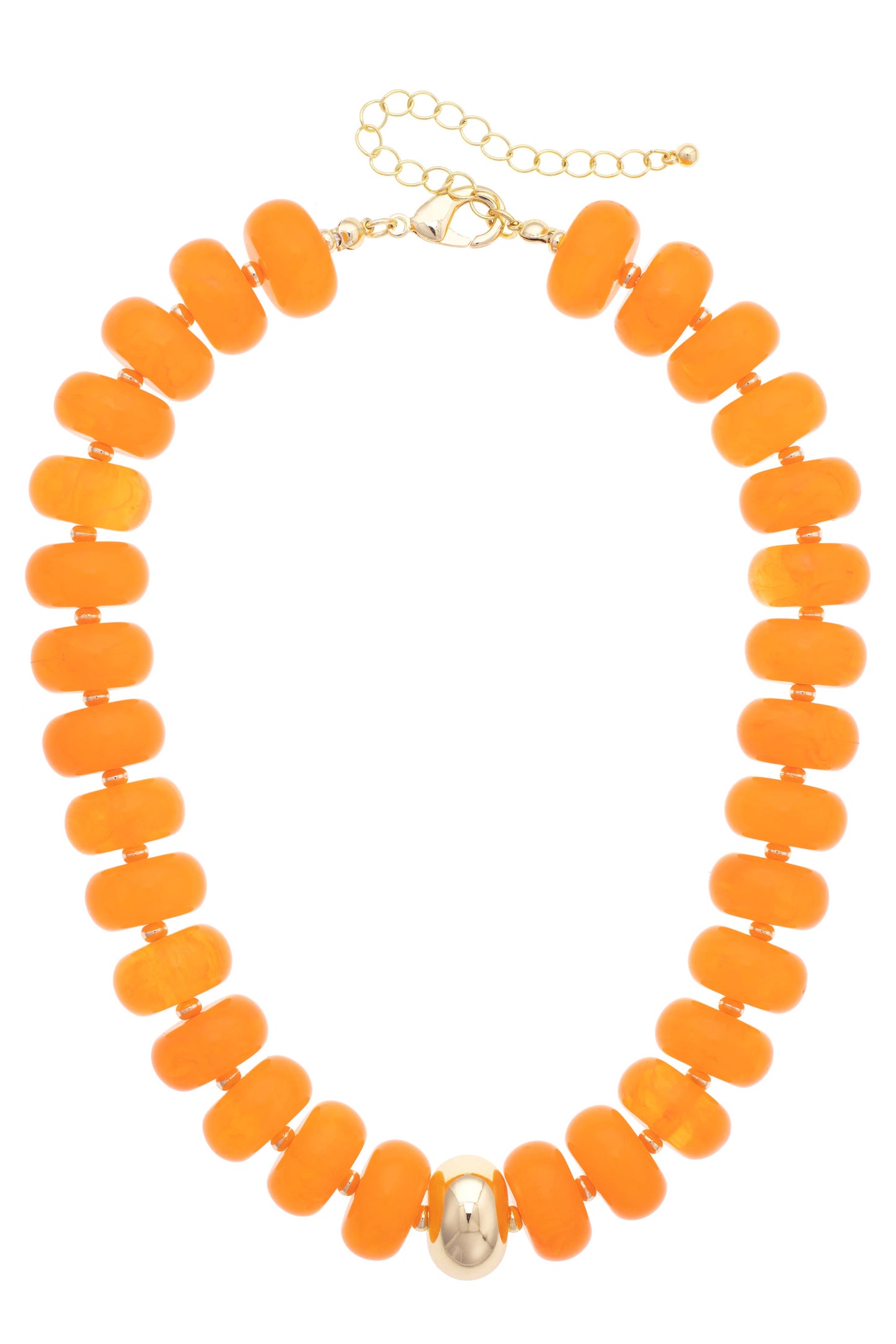 San Sebastian Beaded Resin Necklace