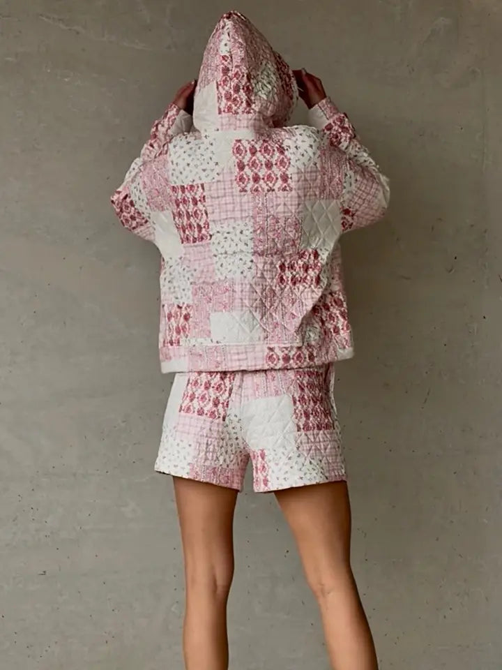 Addie Mae Hoodie & Shorts Set