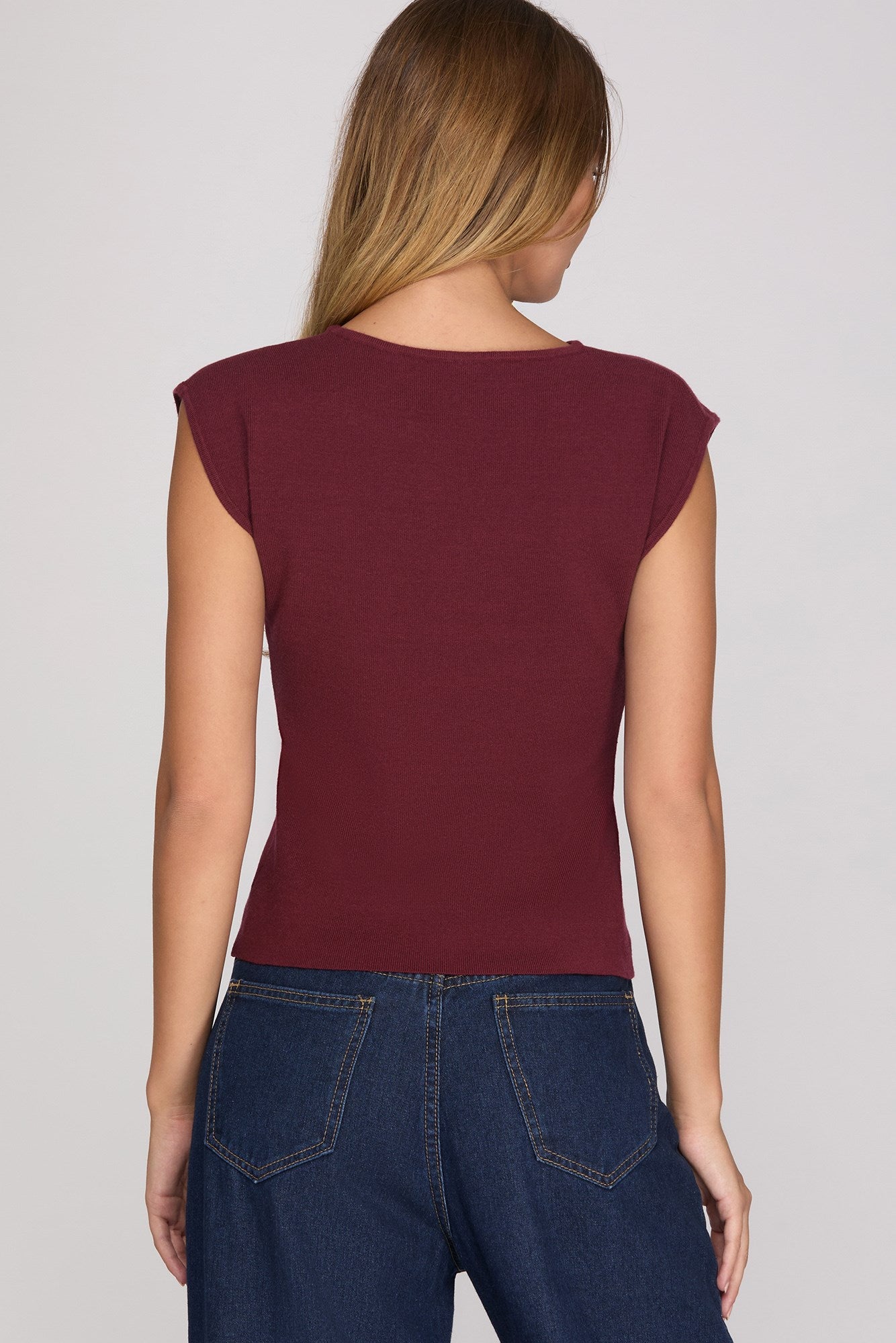 Lin Boat Neck Sweater Top