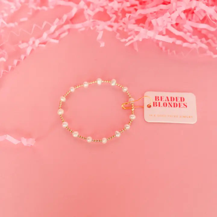 Lolo Pearl Bracelet in Gold