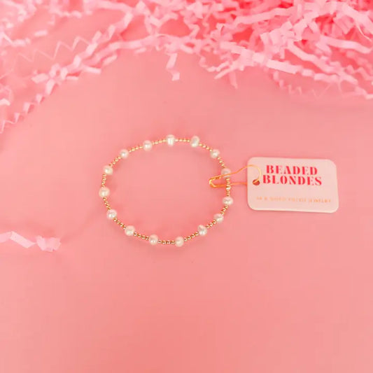 Lolo Pearl Bracelet in Gold