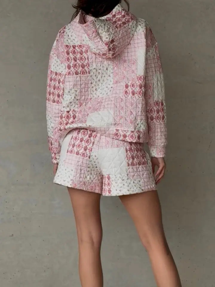 Addie Mae Hoodie & Shorts Set