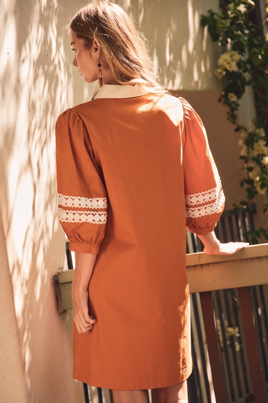 Connie Cotton Mini Dress