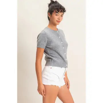 Hanna Button-Up Sweater