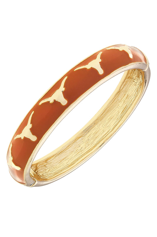 Texas Longhorns Hinge Bangle