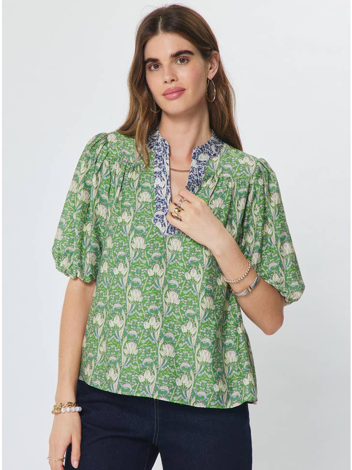 Grace Floral Print Blouse