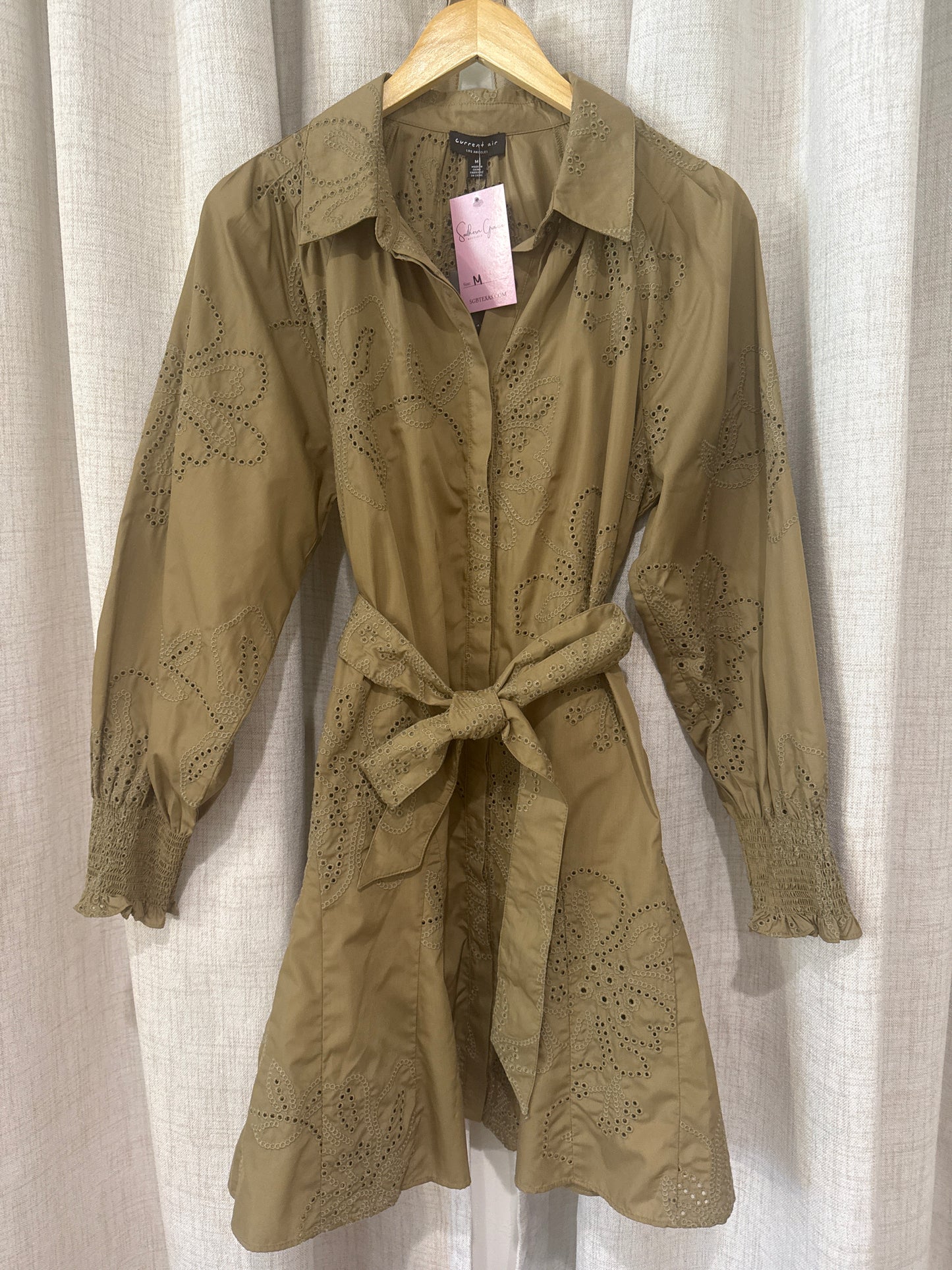 Olive Long Sleeve Dress