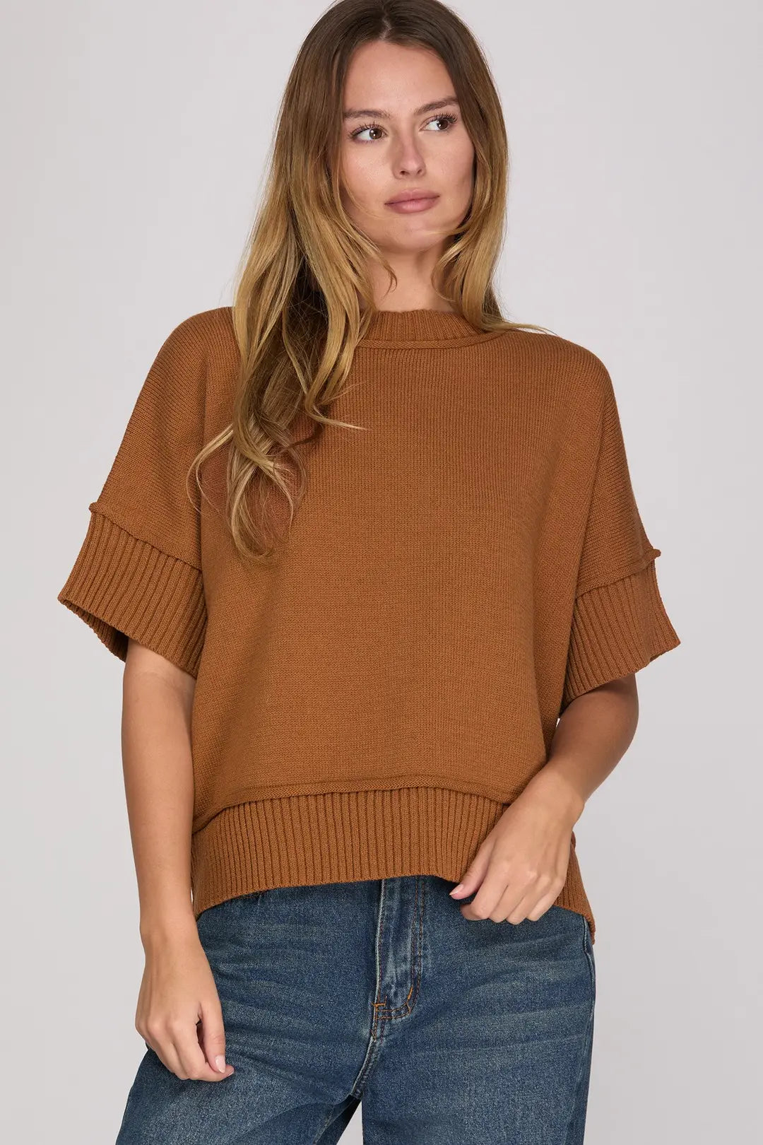 Caroline Crew Neck Sweater