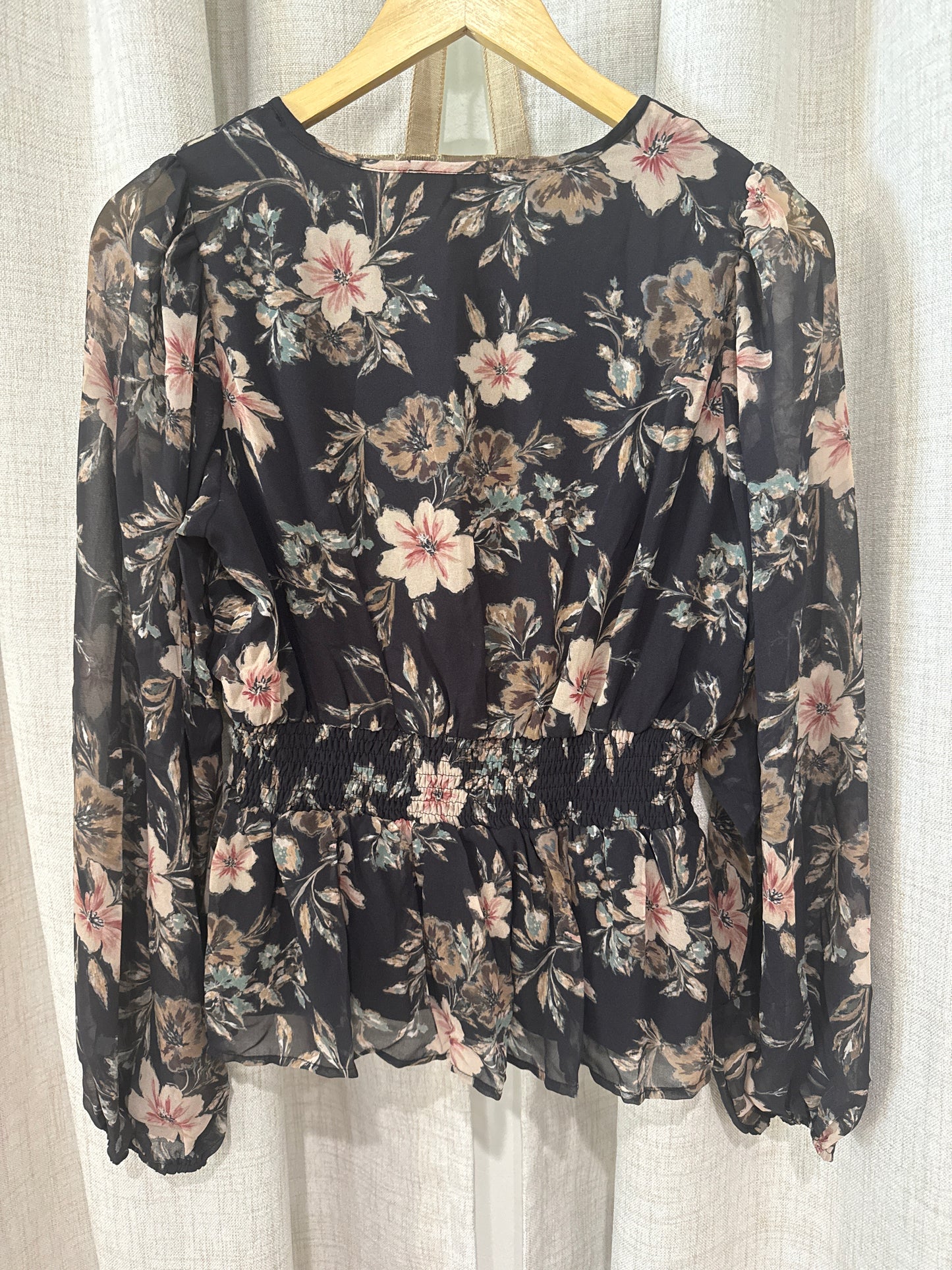 Addie Chiffon Print Top