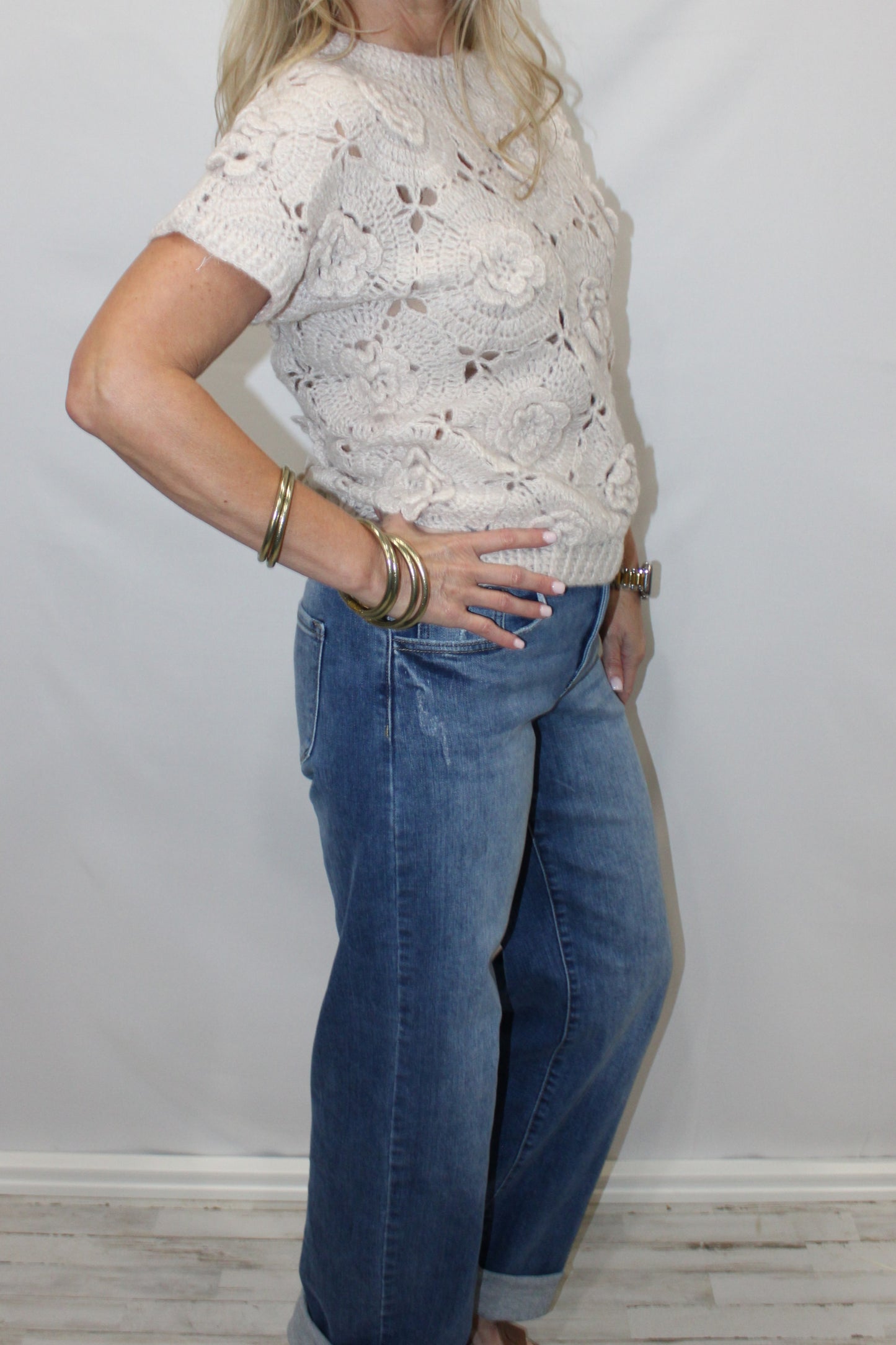 HIGH RISE WIDE LEG JEANS-KC20083M