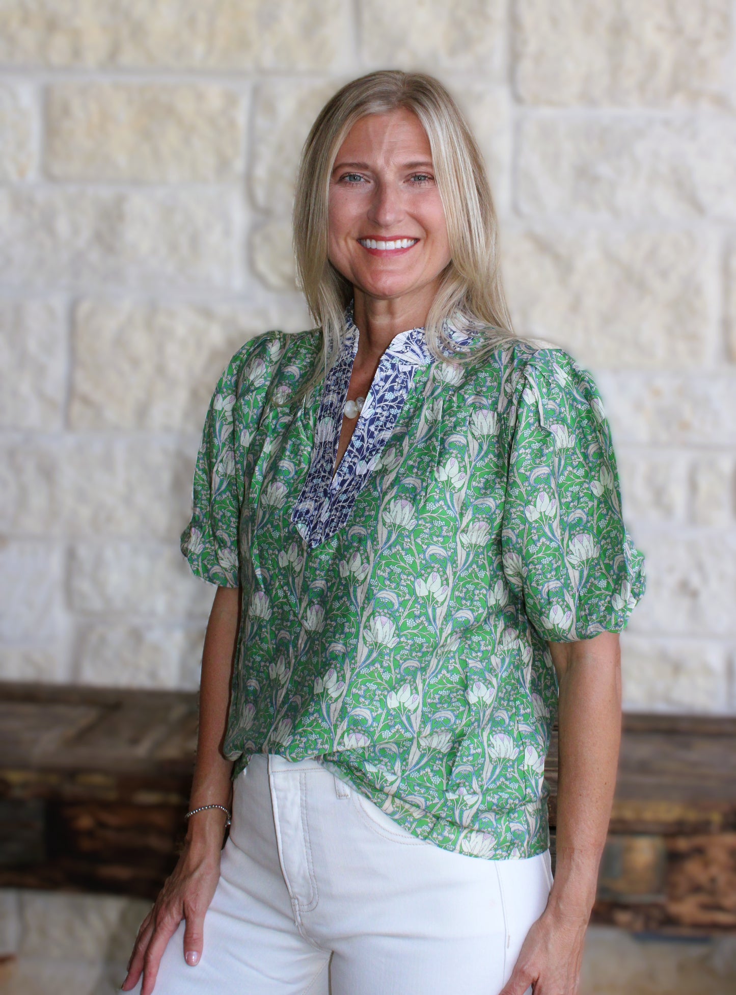 Grace Floral Print Blouse