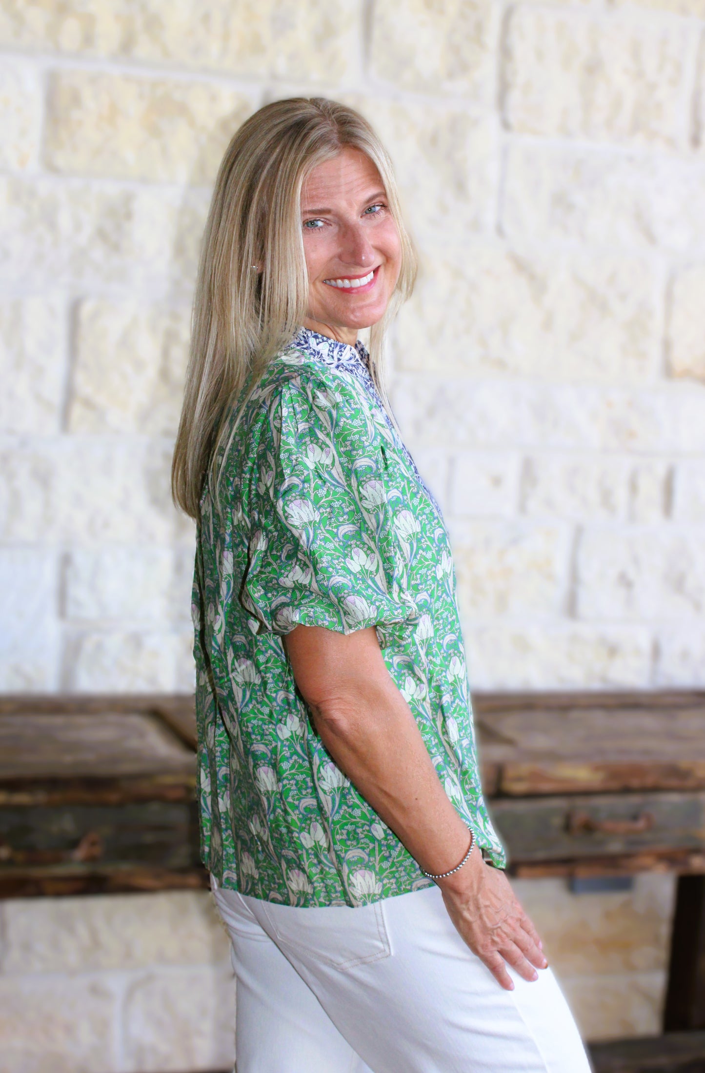 Grace Floral Print Blouse