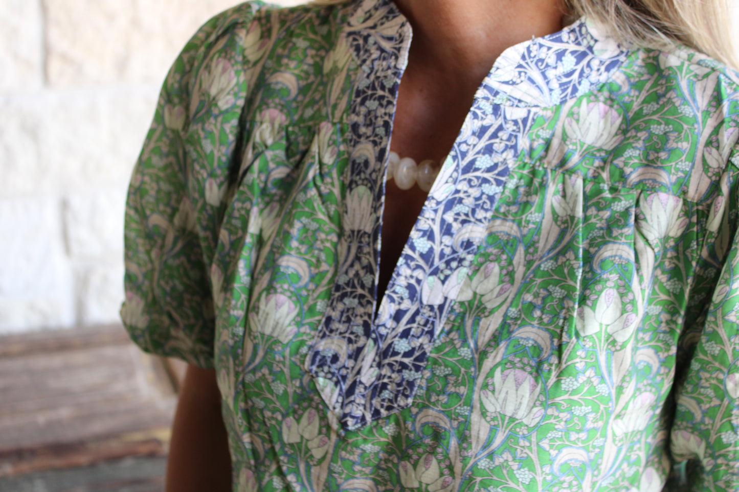 Grace Floral Print Blouse
