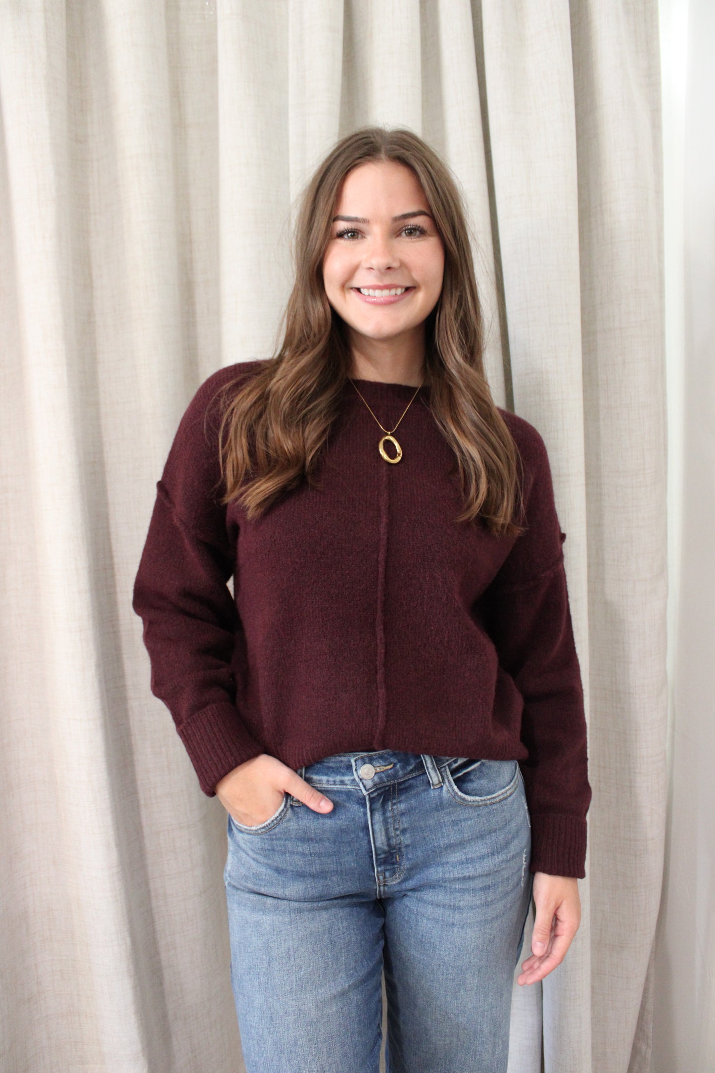 Holly Crew Neck Sweater