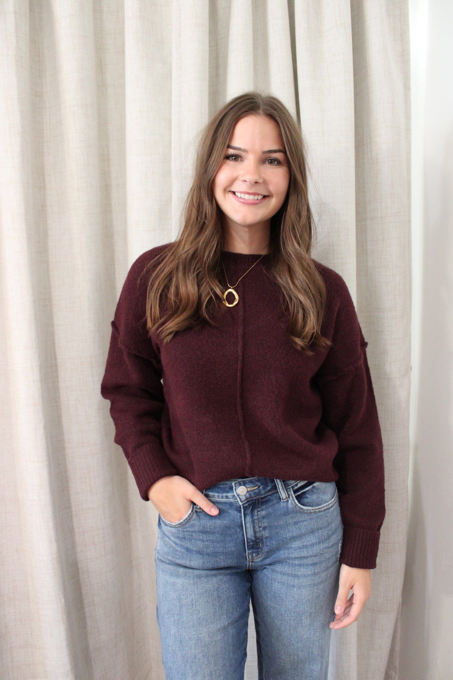 Holly Crew Neck Sweater