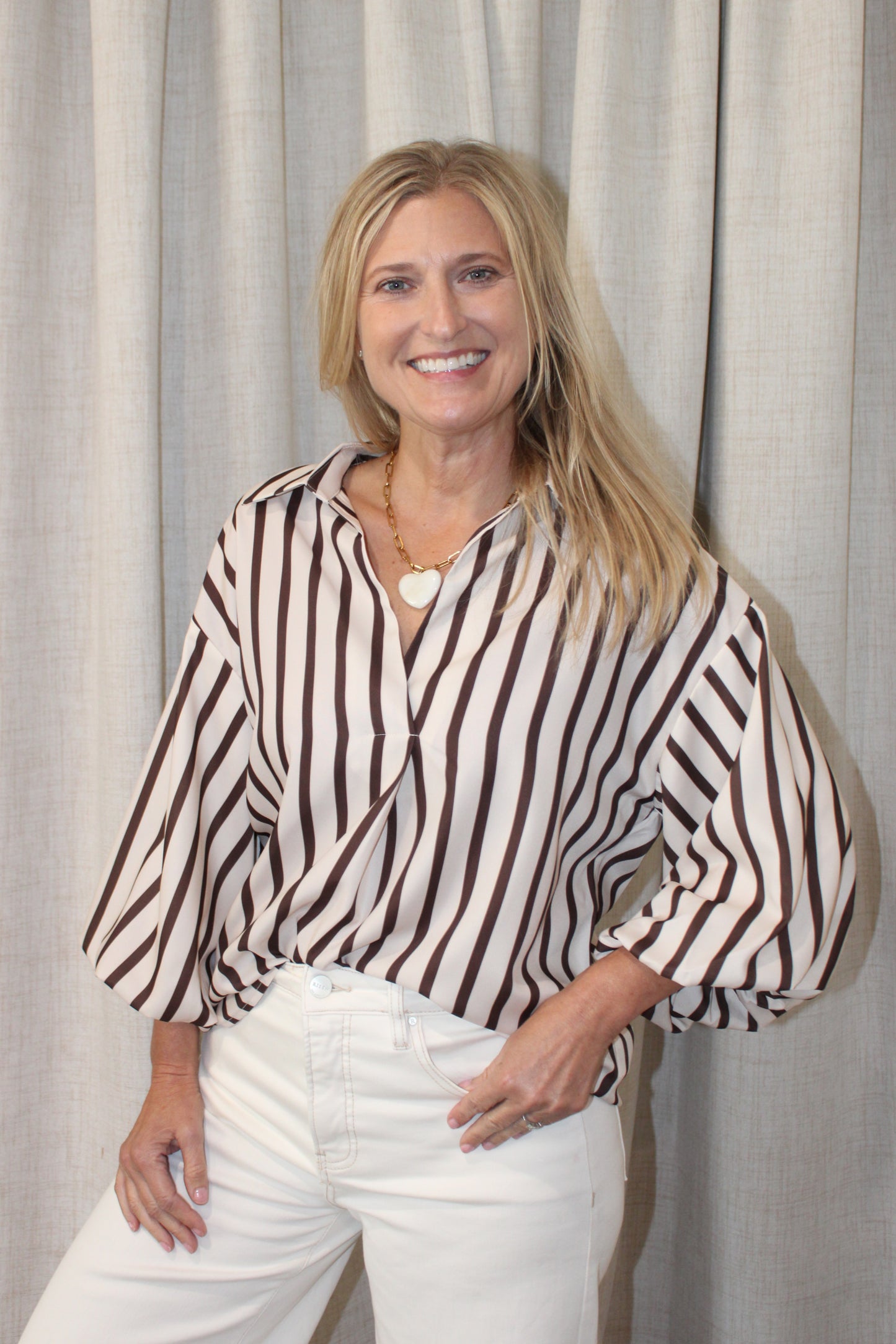 Bella Bubble Sleeve Top