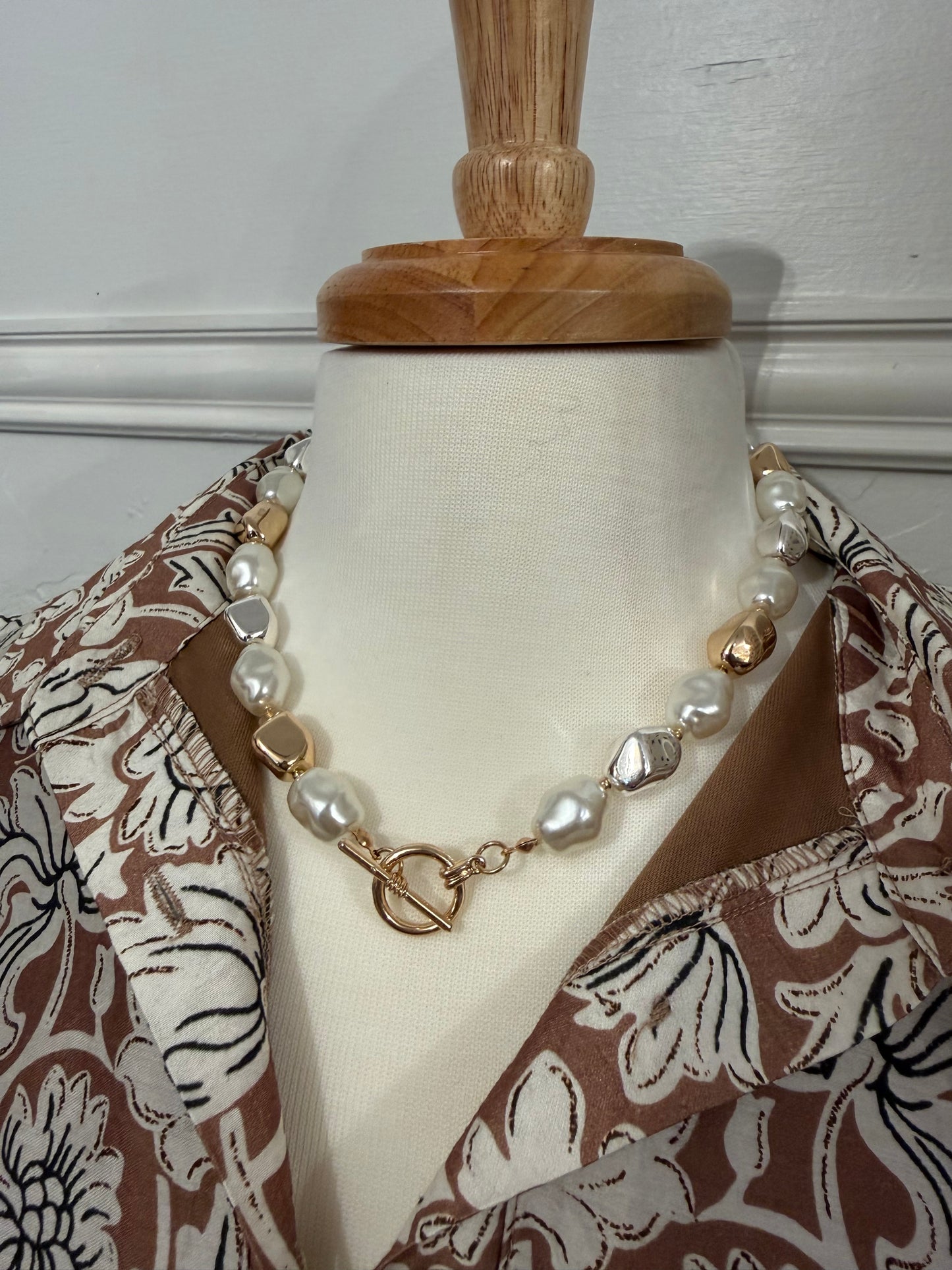 Gold & Silver Necklace