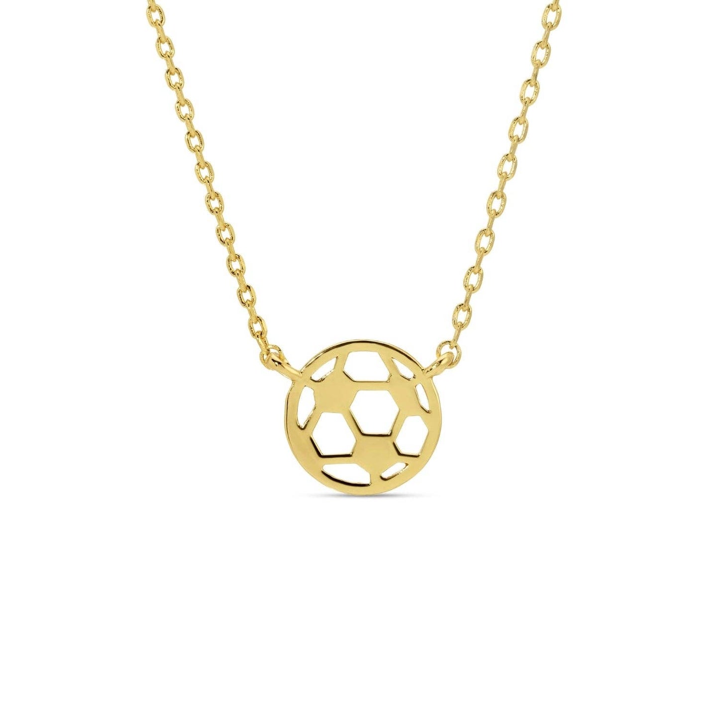 Game Day Minimalist Soccer Sports Necklace