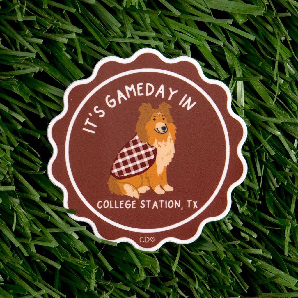 CSTAT Football Game Day Mascot Sticker