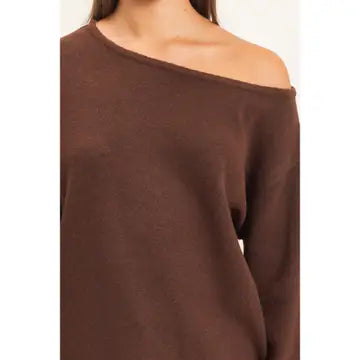 Harper Off The Shoulder Sweater