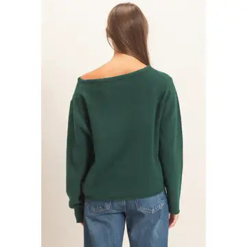 Harper Off The Shoulder Sweater