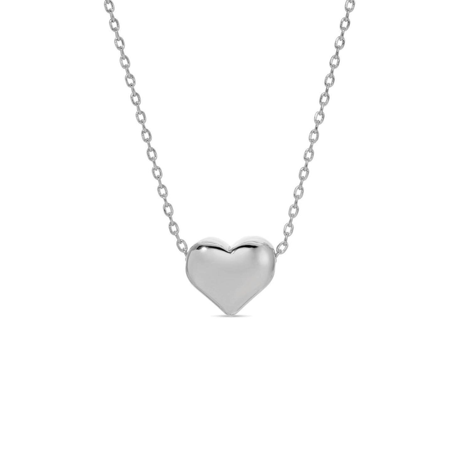 Small Simple Heart Necklace
