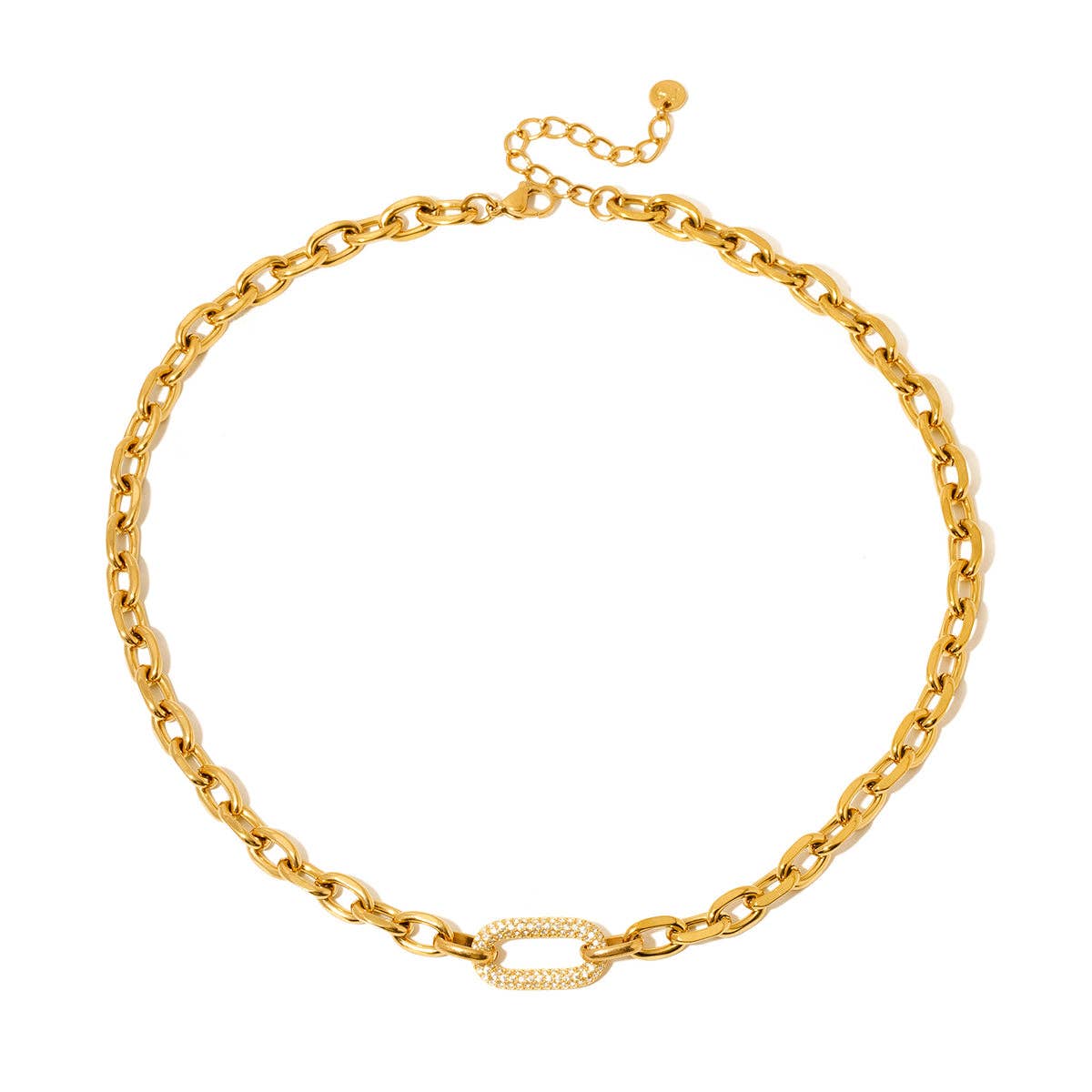 Michaela Diamond Chain Necklace