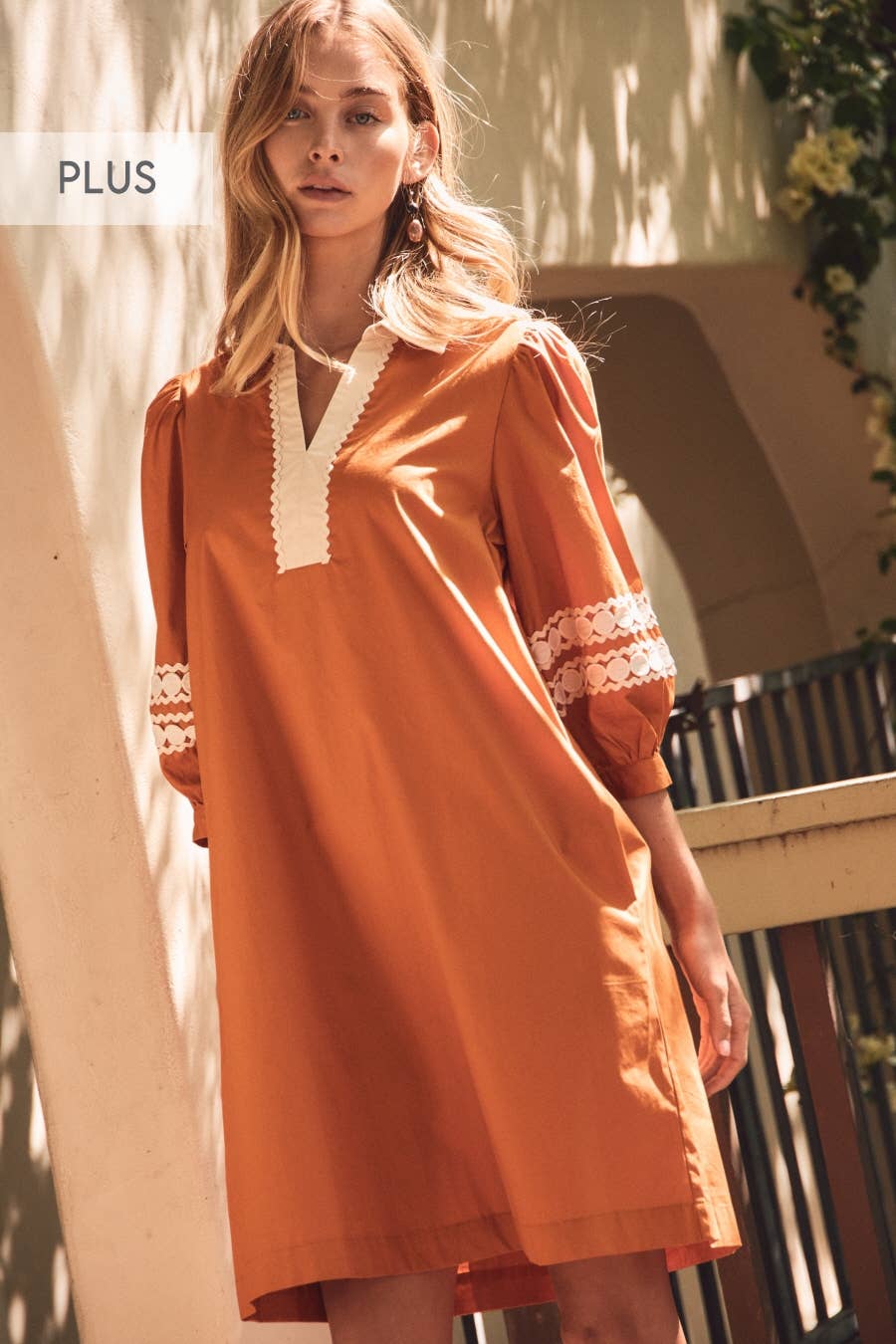 Connie Cotton Mini Dress