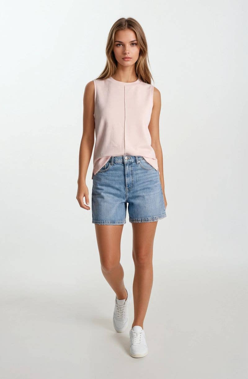 KYLIE SLEEVELESS SWING TOP